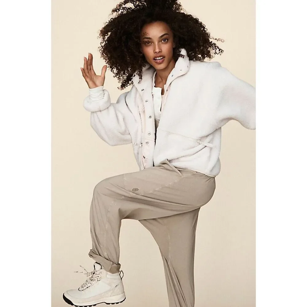 New Free People Movement Adrika Danner Sz US7 Beige
